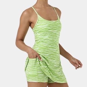 HALARA Everyday Backless 2-in-1 Activity Dress-Euphoria Air